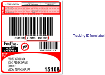 fedex ground tracking package